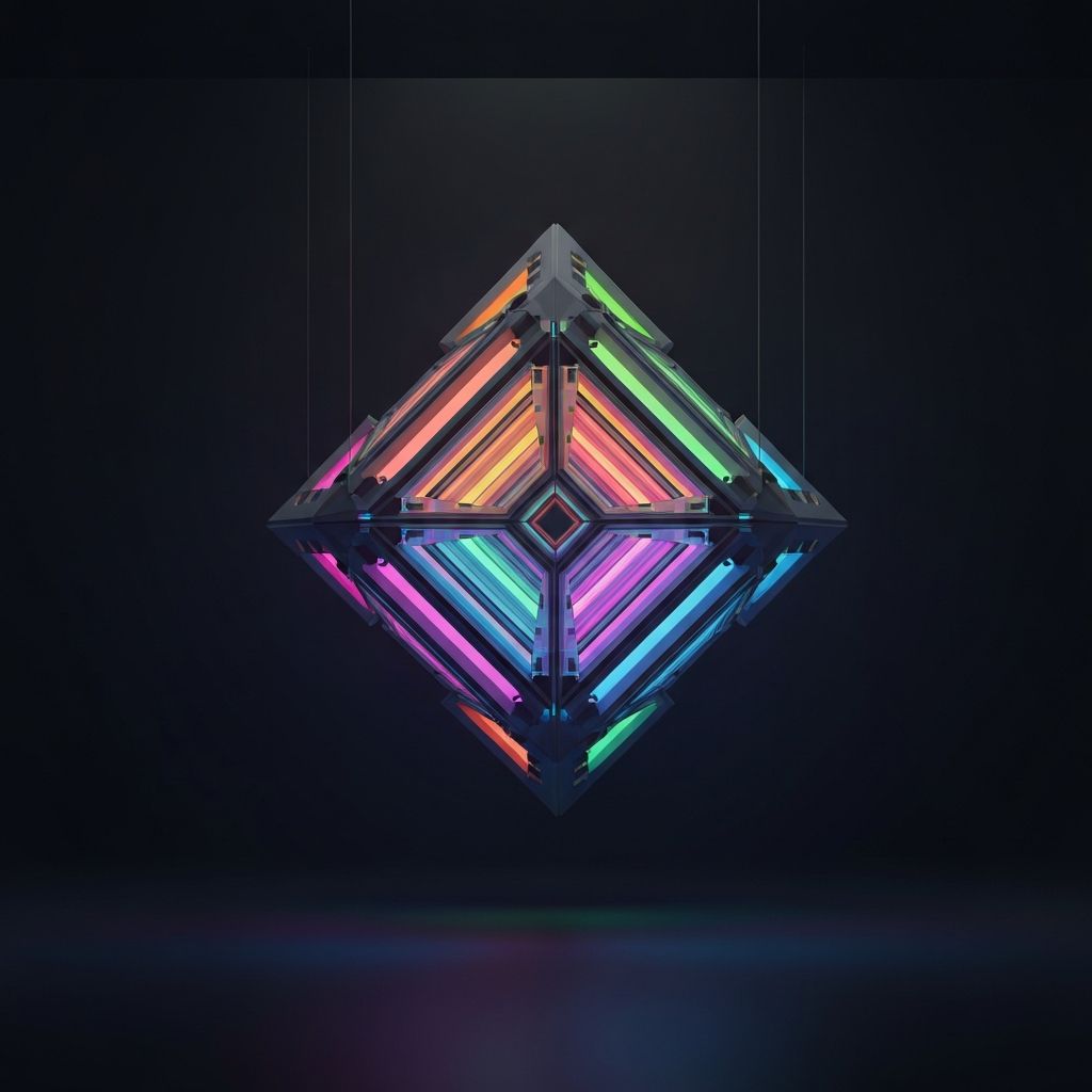 Plate. 'Volume virtuel suspendu', 2020